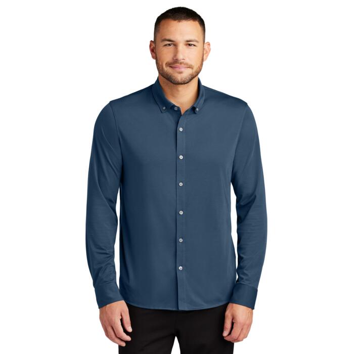 Stretch Jersey Long Sleeve Shirt Thumbnail