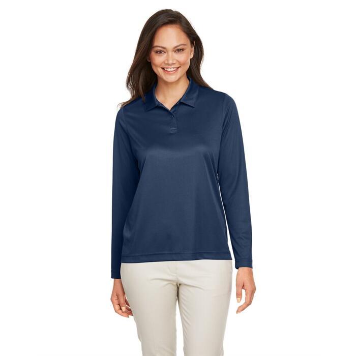 Women's Zone Performance Long Sleeve Polo Thumbnail