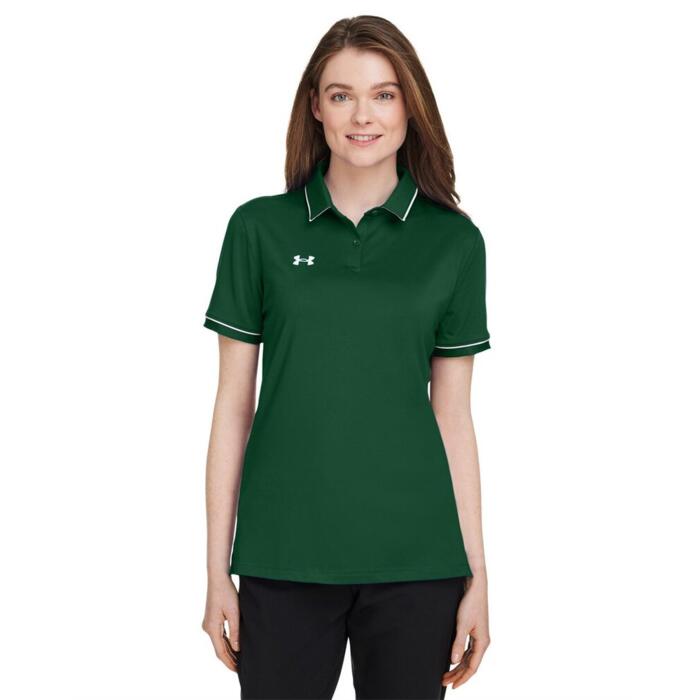 Women's Tipped Teams Performance Polo Thumbnail