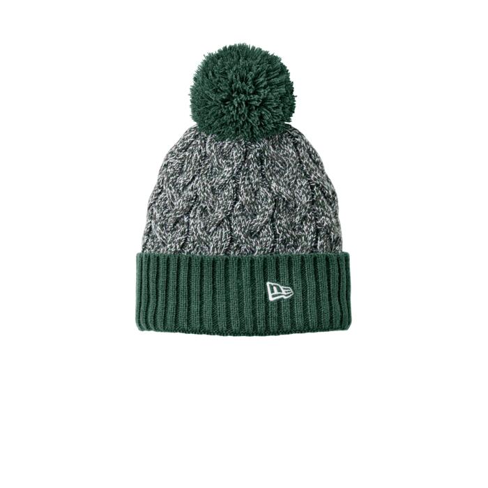 Marled Knit Pom Beanie Thumbnail