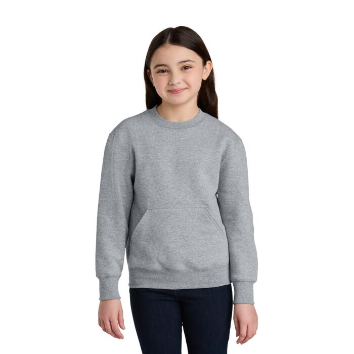 Youth Core Fleece Crewneck Pocket Sweatshirt Thumbnail