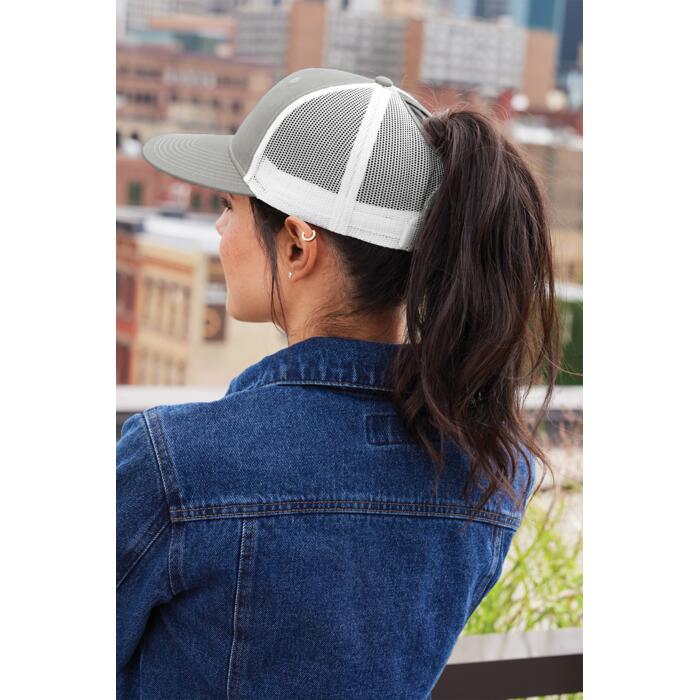Snapback Ponytail Trucker Cap Thumbnail
