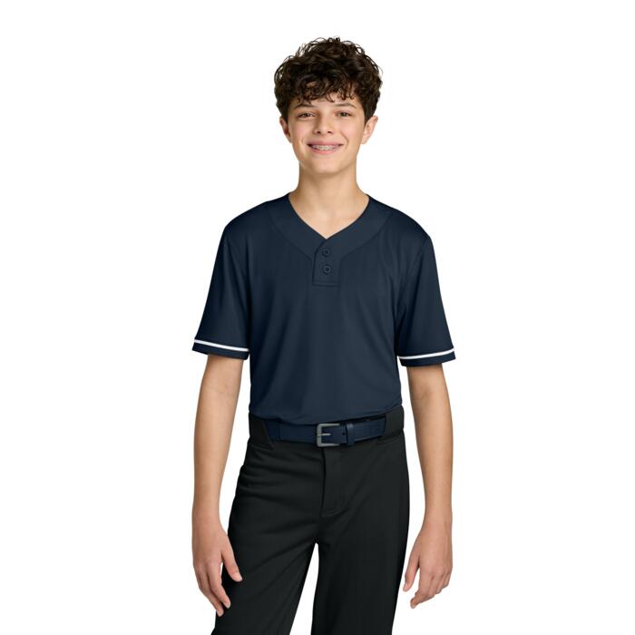 Youth Select 2 Button Baseball Jersey Thumbnail