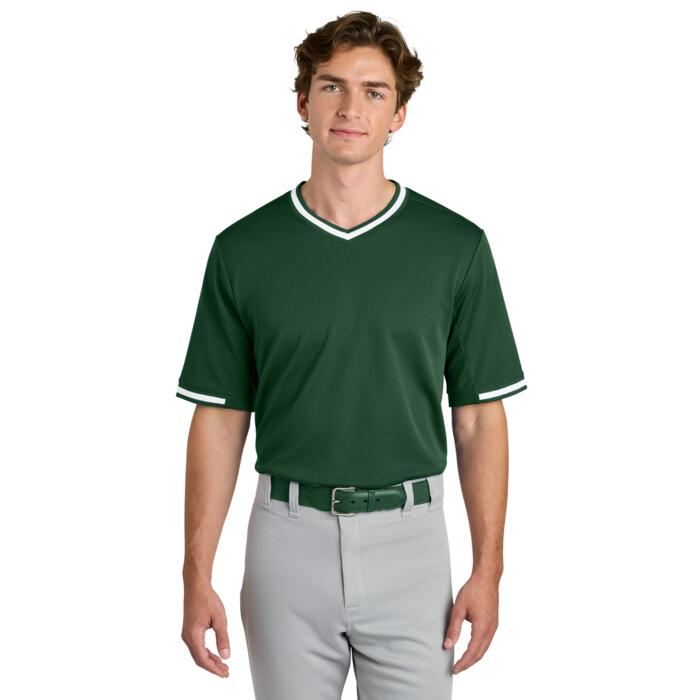 Tough Mesh V Neck Baseball Jersey Thumbnail