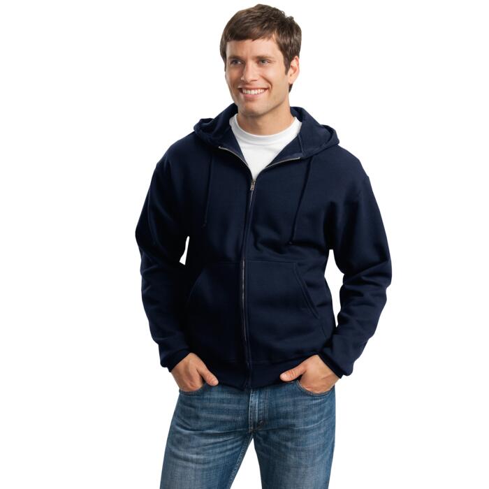Super Sweats ® NuBlend ® Full Zip Hooded Sweatshirt Thumbnail