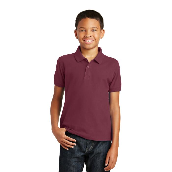 Youth Core Classic Pique Polo Thumbnail