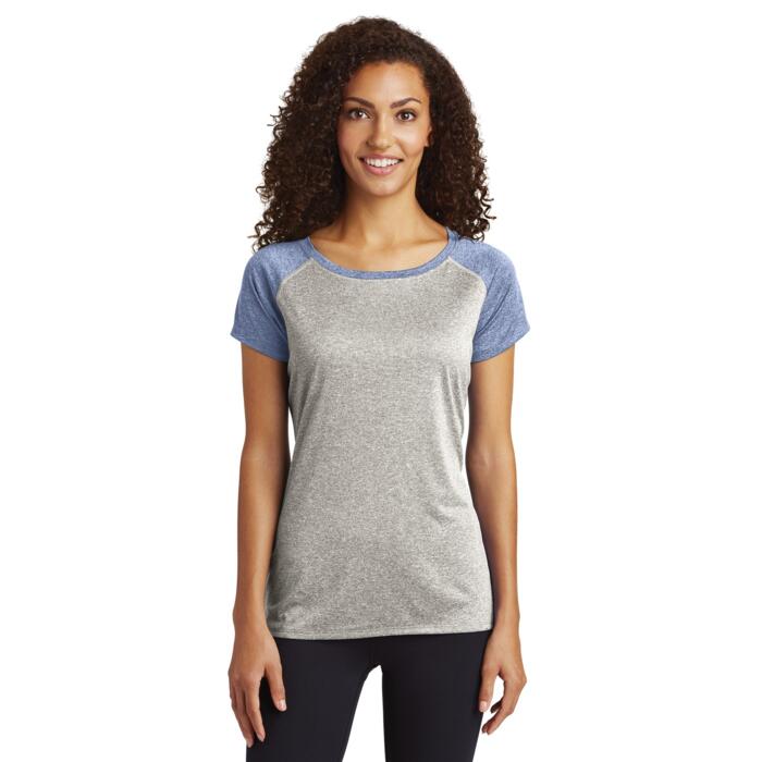 Women's Heather On Heather Contender Scoop Neck Tee Thumbnail