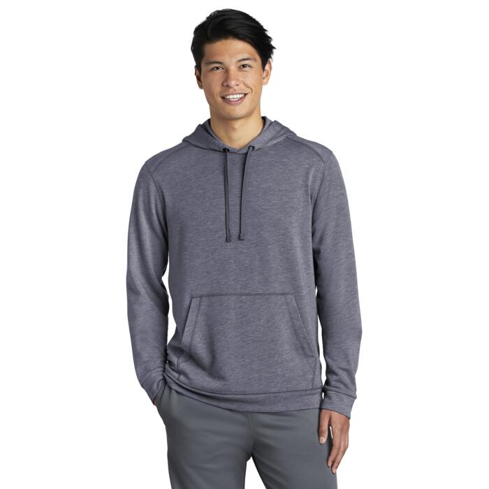 PosiCharge ® Tri Blend Wicking Fleece Hooded Pullover Thumbnail