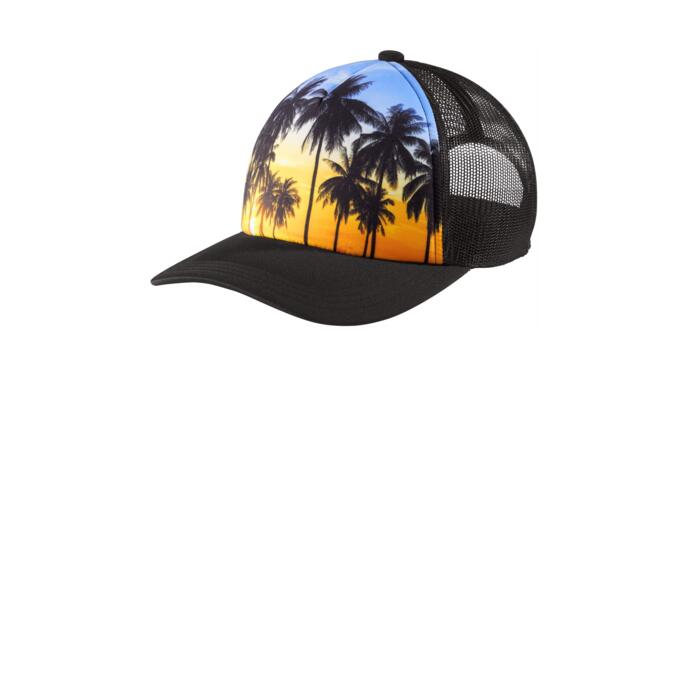 Photo Real Snapback Trucker Cap Thumbnail