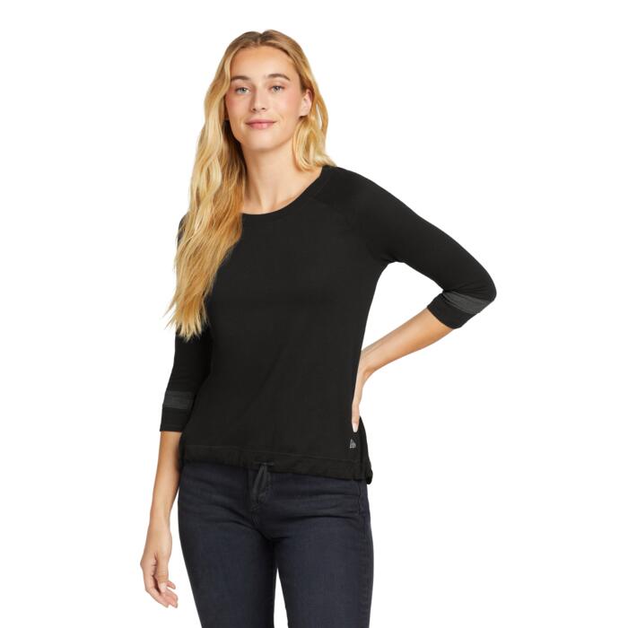Women's Tri Blend 3/4 Sleeve Tee Thumbnail