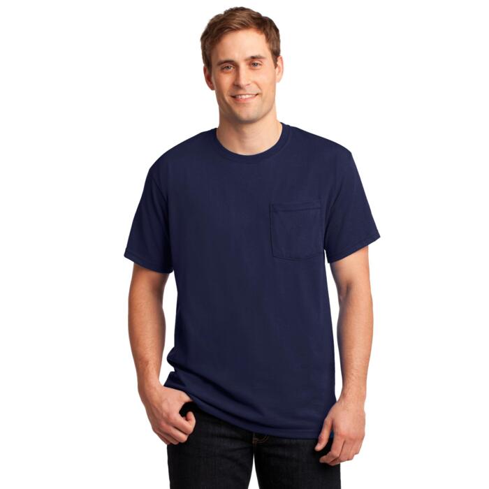 Dri-Power® 50/50 Pocket T-Shirt Thumbnail