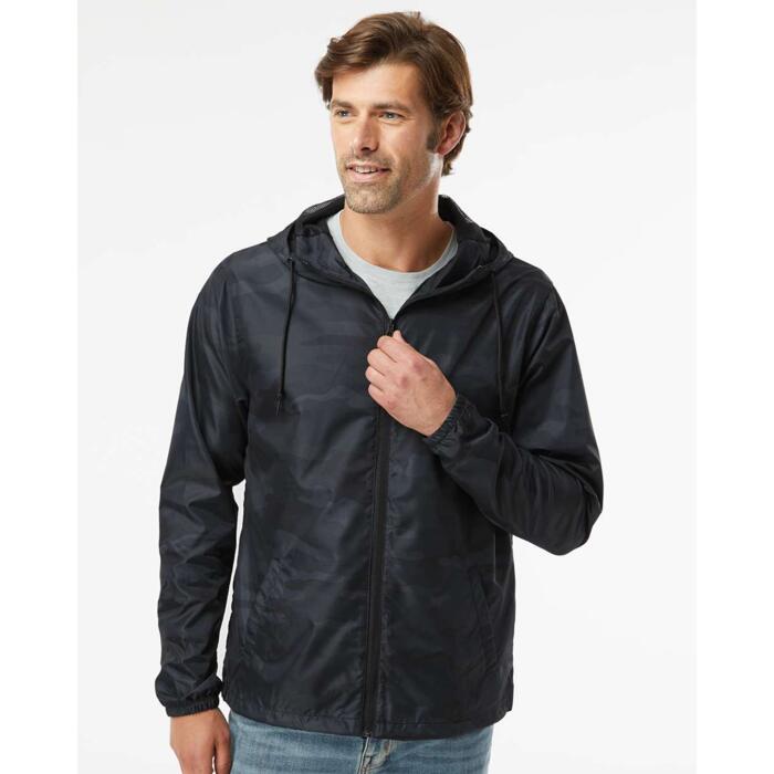 Lightweight Windbreaker Full-Zip Jacket Thumbnail