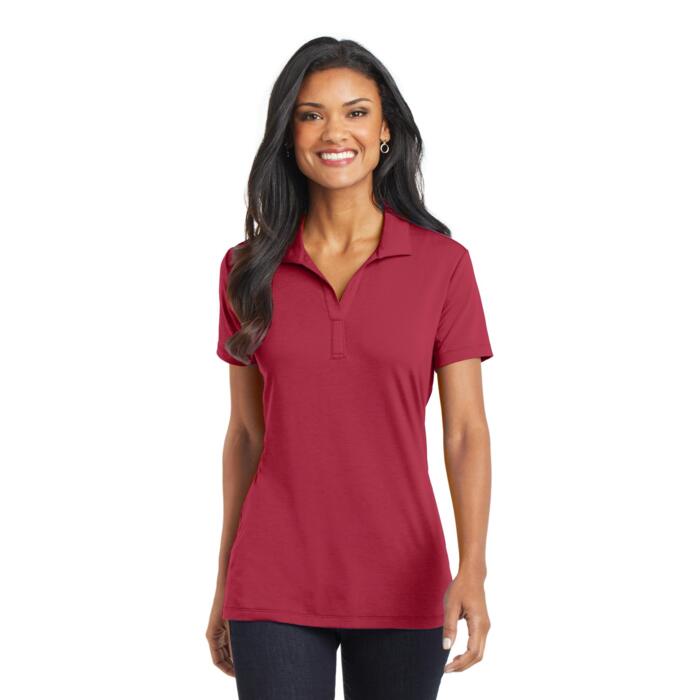 Ladies Cotton Touch Performance Polo Thumbnail