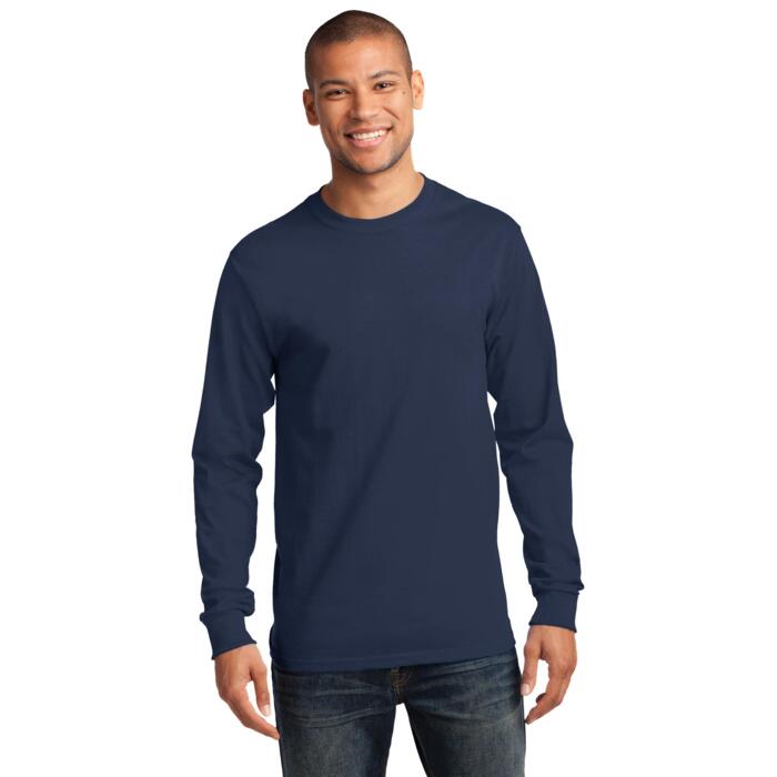 Essential Cotton T-Shirt, Long-Sleeve Thumbnail