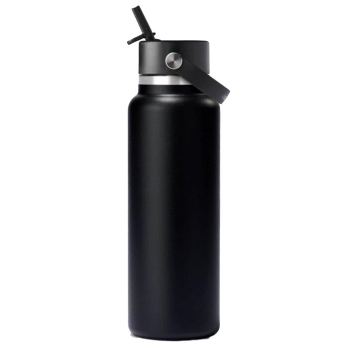 Hydro Flask 40oz. Wide Mouth Bottle with Flex Straw Cap Thumbnail