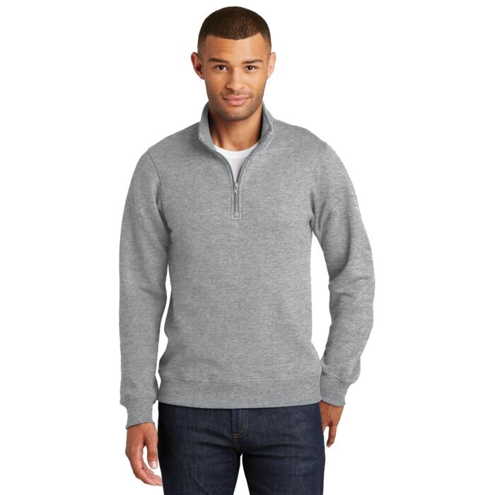 Fleece 1/4 Zip Pullover Sweatshirt Thumbnail