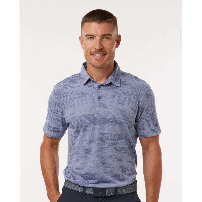Ultimate365 Textured Stripe Polo Thumbnail