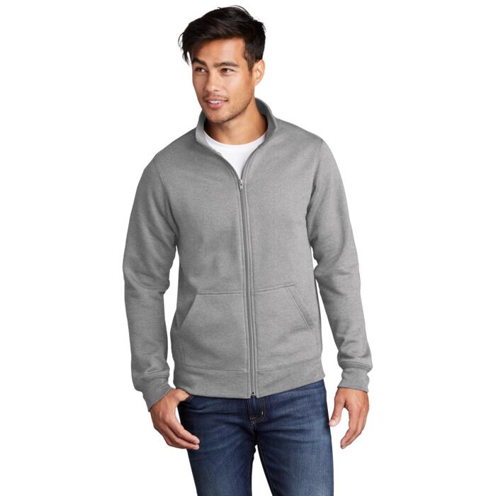 Core Fleece Full Zip Cadet Sweatshirt Thumbnail