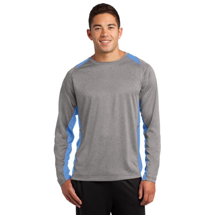 BFP - Long Sleeve Heather Colorblock Contender Tee Thumbnail