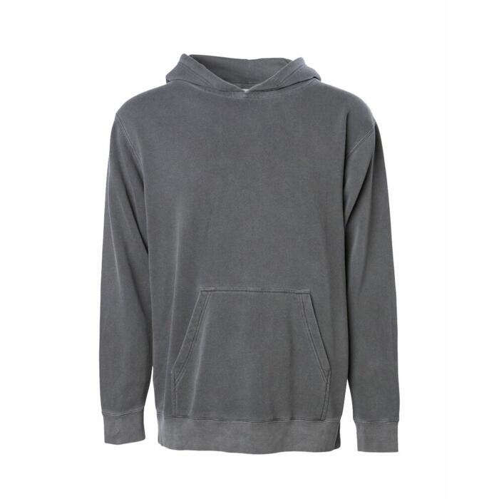 Youth Midweight Pigment-Dyed Hooded Sweatshirt Thumbnail