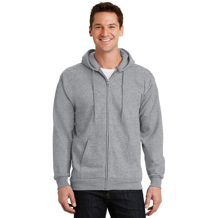 FAD P13 - Essential Fleece Full Zip Hooded Sweatshirt Thumbnail
