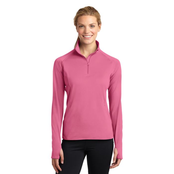 P13 EMB - Women's Stretch 1/4 Zip Pullover Thumbnail
