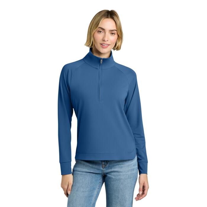 Women's Brooks Brothers® Luxe Performance 1/4 Zip Thumbnail